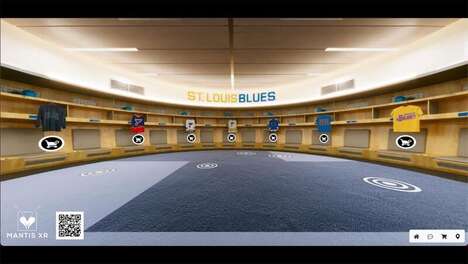 Immersive Hockey Merchandise Retailers