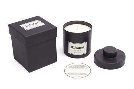 Graphite-Scented Candles