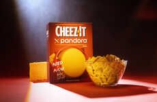 Sonically Aged Cheese Snacks
