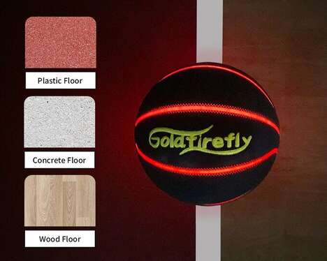 Luminous LED Basketballs
