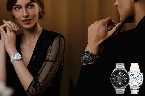 Luxury Timepiece-Inspired Smartwatches