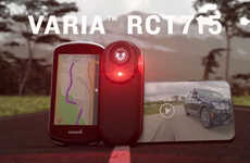 Rearview Cyclist Camera Lights