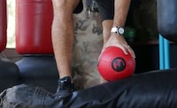 Freestyle Ball-Shaped Punching Bags Image 1