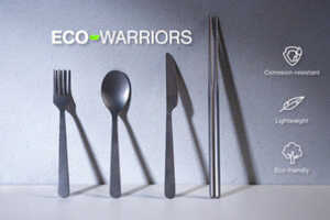 Sleek Eco-Friendly Cutlery