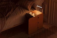 Bedside Table-Equipped Suitcases Image 1
