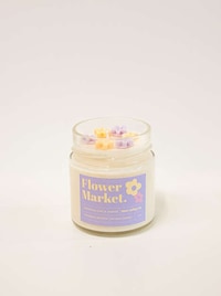 Floral Market-Inspired Candles