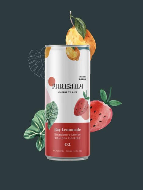 Refreshing Botanical Drinks