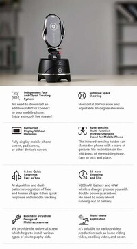 2-in-1 Smart iPhone Tripods Image 1