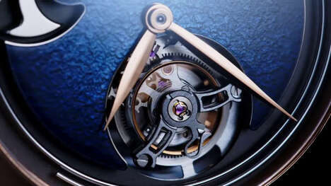 Intricate Flying Tourbillon Timepieces