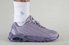 Purple Street-Infused Lifestyle Shoes