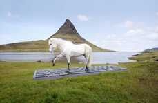 Horse-Themed Iceland Travel Ads