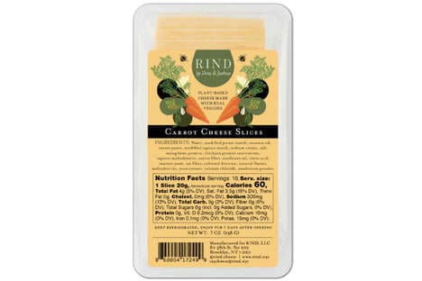 Carrot-Based Cheese Slices