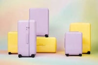 Calming Summer-Themed Luggage Image 1