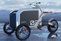 Expandable Electric Cargo Trikes Image 2