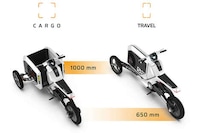 Expandable Electric Cargo Trikes Image 3