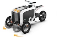 Expandable Electric Cargo Trikes Image 7
