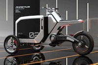 Expandable Electric Cargo Trikes Image 8