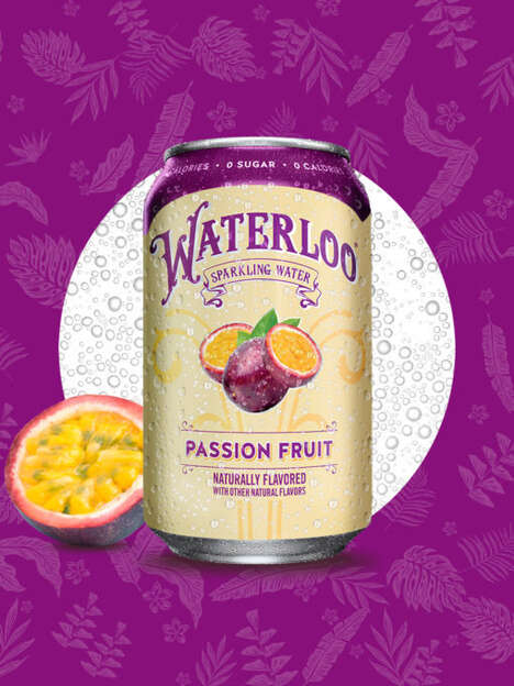 Exotically Flavored Sparkling Waters
