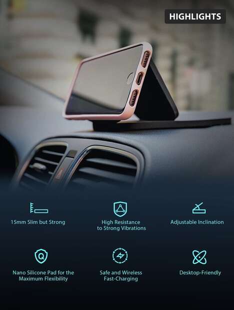Dashboard Charging Phone Holders