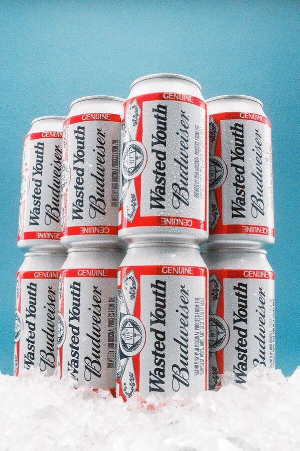 【します】 Humanmade Wasted Youth Budweiser Lの通販 by shop@turu｜ラクマ かんたんラ