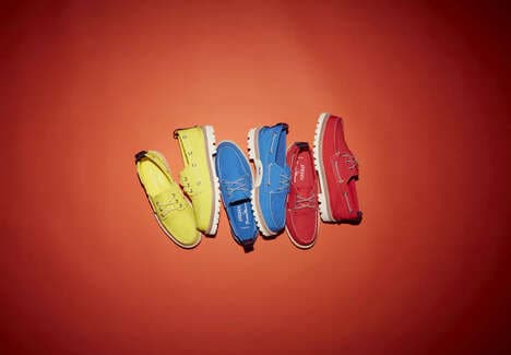 Hiking-Functional Bright Boat Shoes