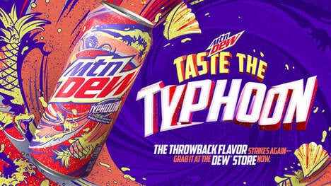 Tropical Storm-Inspired Sodas