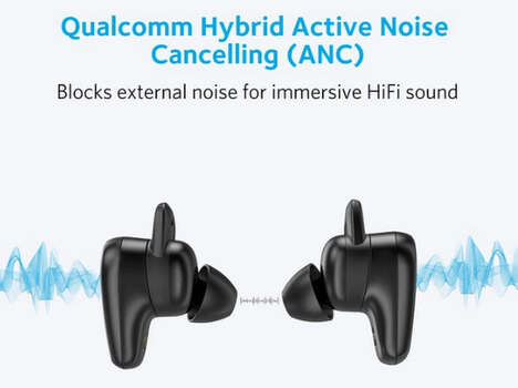 Adaptive Six-Microphone Headphones