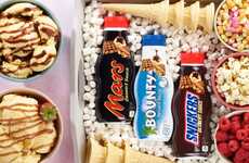 Candy Bar-Themed Dessert Sauces