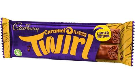 Airy Caramel-Flavored Candy Bars