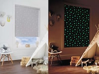 Glow-in-the-Dark Blinds