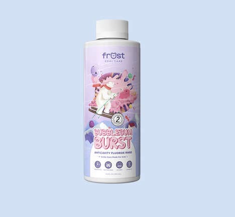 Bubblegum-Flavoured Mouthwashes