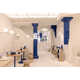 Blue-Accented Greek Restaurant Interiors Image 2