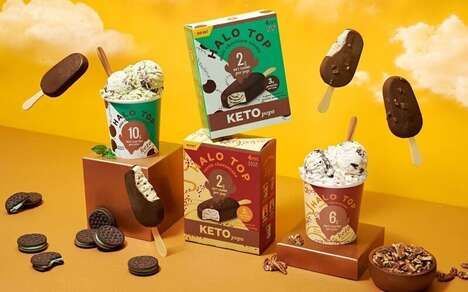 Desert-Inspired Keto-Friendly Ice Creams