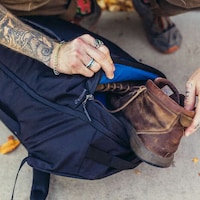 Odor-Segregating Travel Backpacks Image 8