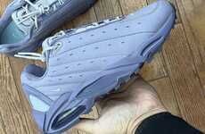 Chunky Lavender Rapper-Collab Sneakers