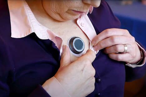 Symptom-Reducing Chest Wearables