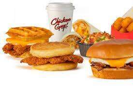 Pancake-Buttressed Chicken Sandwiches