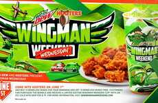 Co-Branded Wingman-Themed Promotions