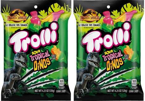 Dinosaur-Themed Gummy Candies