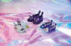 Nostalgic Cartoon-Themed Shoes