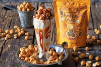 Peanut Butter-Coated Popcorns Image 1
