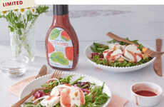 Seasonal Strawberry Basil Dressings