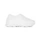 All-White Luxury Single-Piece Footwear Image 1