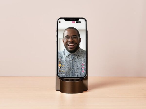 Speaker-Equipped Smartphone Docks