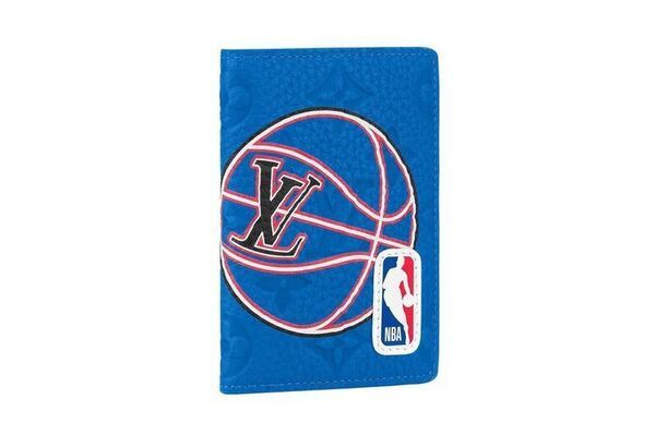 Louis Vuitton, Bags, Louis Vuitton Nba Brown Basketball Leather Monogram  Logo Pocket Organizer Wallet