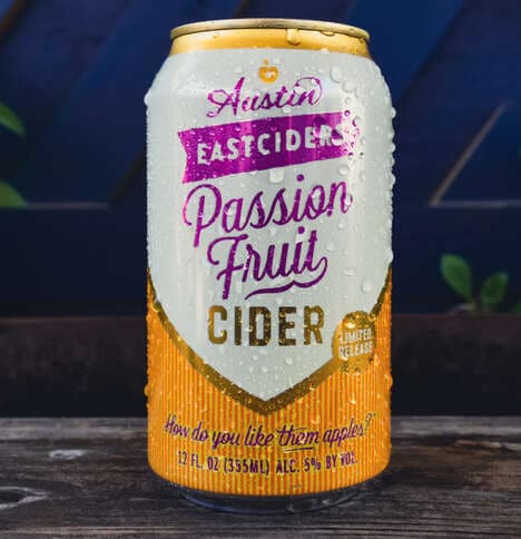 Cloudy Passion Fruit Ciders