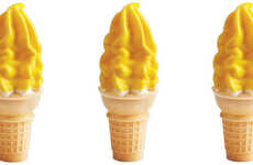 Refreshing Citrusy Dipped Cones