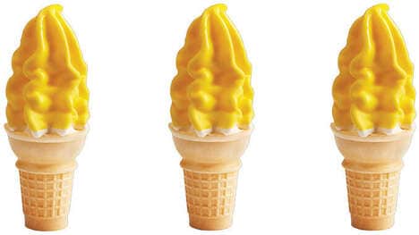 Refreshing Citrusy Dipped Cones