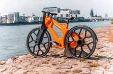 Recycled Plastic Waste Bicycles
