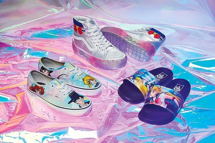 Retro Anime-Themed Footwear